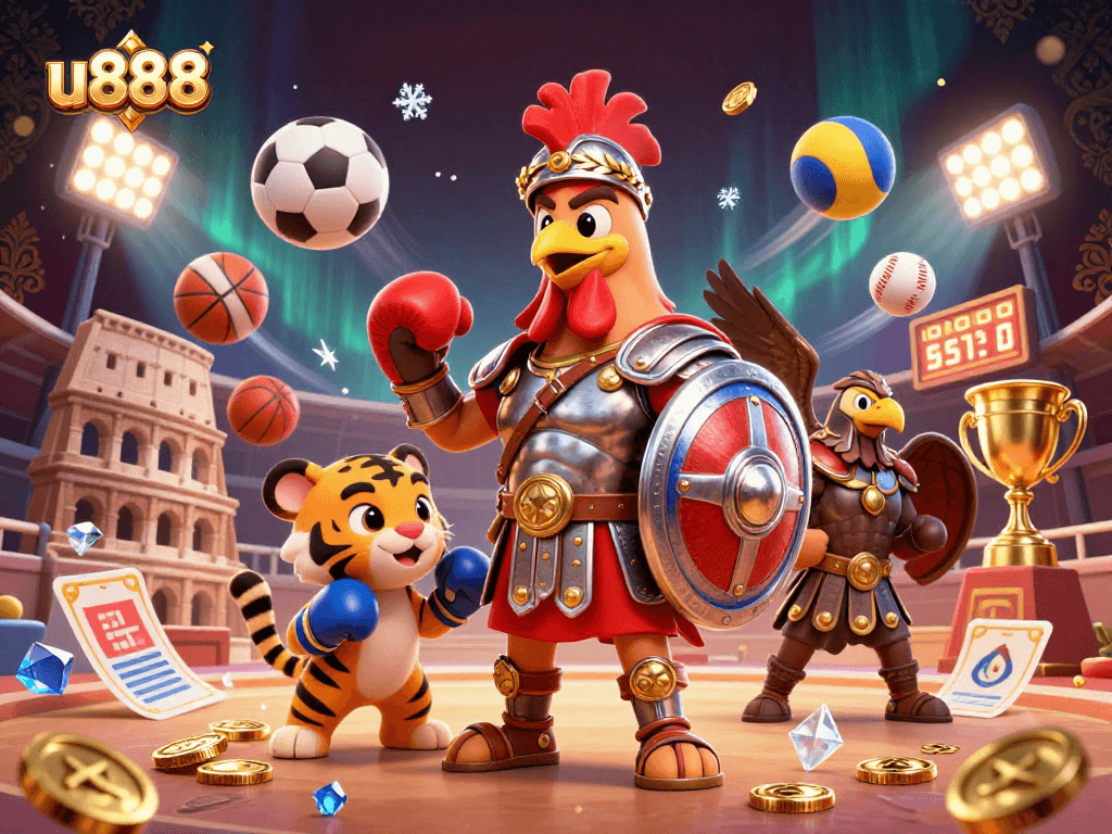Play thrilling games at u888 with dynamic sports elements and a vibrant casino atmosphere.