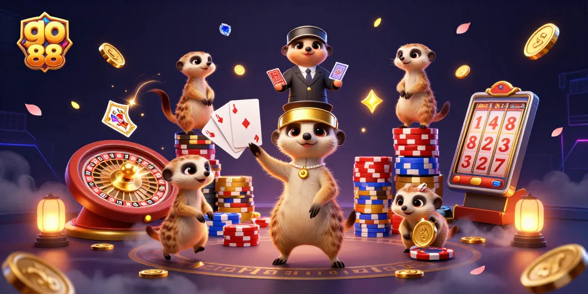 Engage in the thrilling atmosphere of go 88 with a dynamic meerkat casino operation, featuring exciting game elements and vibrant energy.