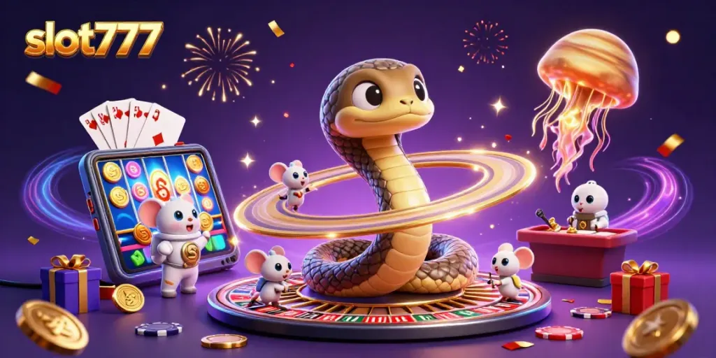 Slot777 menghidupkan pengalaman bermain dengan permainan slot menarik di antara elemen kasino.