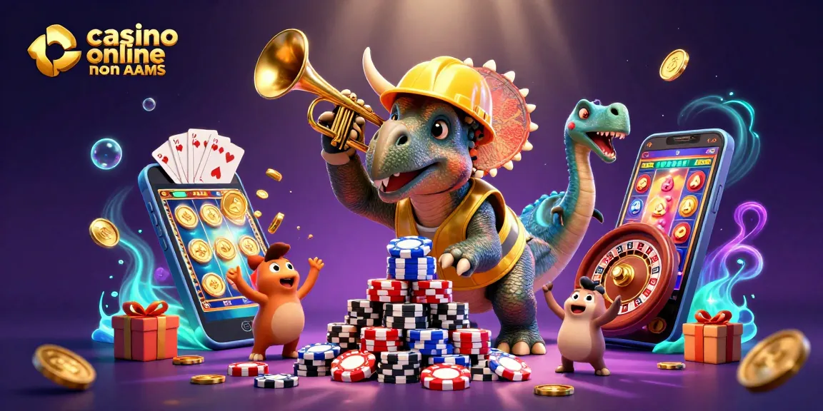 Scopri il mondo dei casinò online non AAMS con divertenti personaggi e giochi avvincenti.