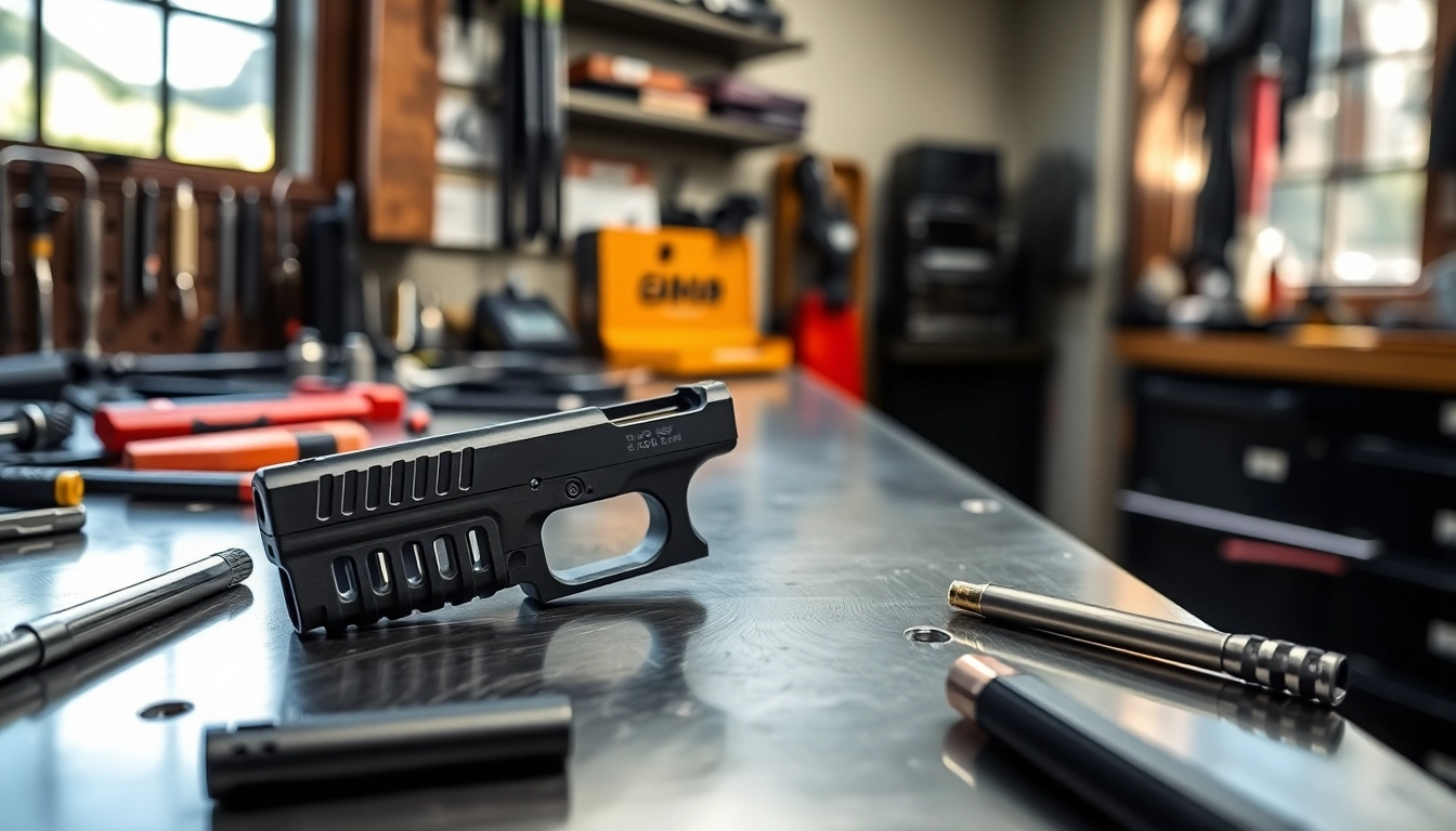 Showcasing a glock 19 gen 3 oem slide highlighting its precision craftsmanship and quality finish.