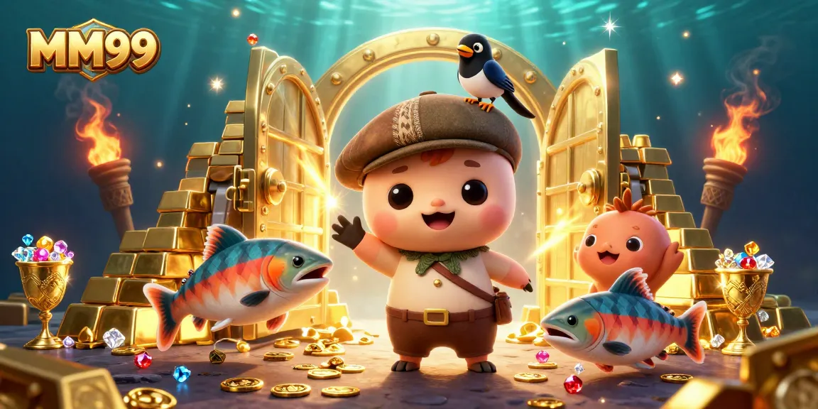 Engage in MM99's thrilling gameplay with vibrant characters and dazzling treasure!