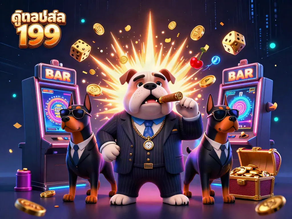 Experience the excitement of watching live sports with ดูบอลสด 199 and engaging visuals of a dynamic casino atmosphere.