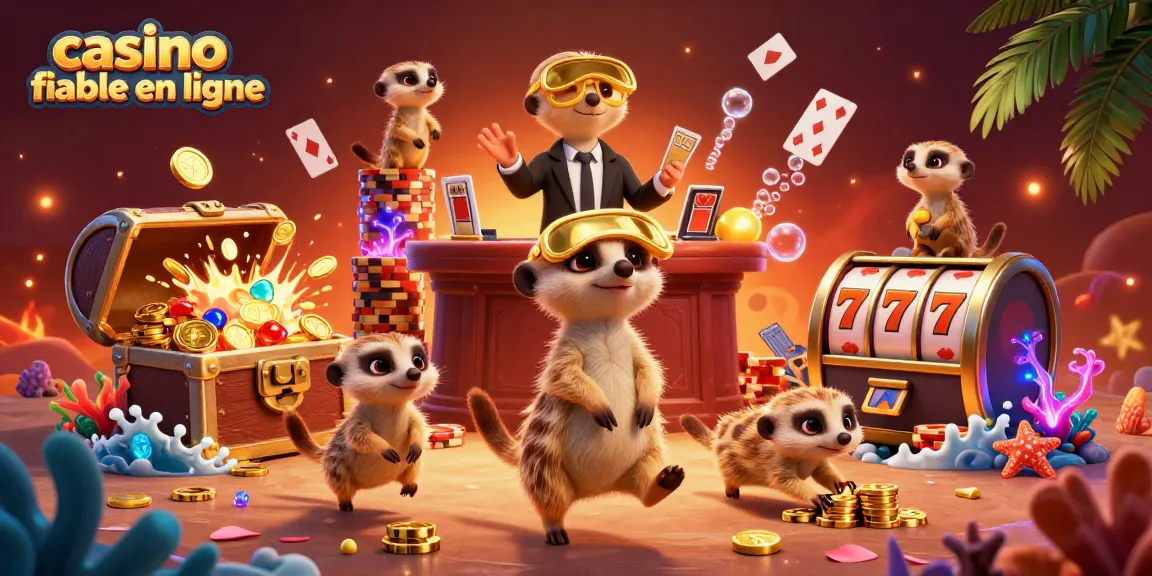 Le casino fiable en ligne géré par une colonie de suricates animés rendant l'expérience ludique.