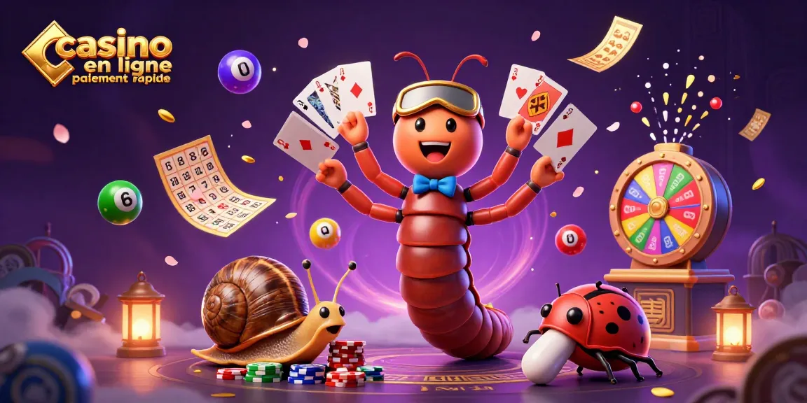 Améliorez vos gains dans le casino en ligne paiement rapide avec cette illustration animée dynamique.