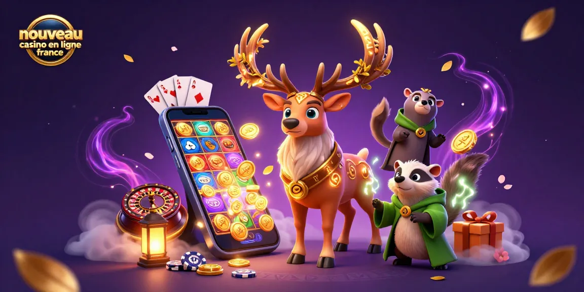 Illuminez votre expérience de jeu avec nouveau casino en ligne France offrant un druid stag, des jeux captivants et des gains étincelants