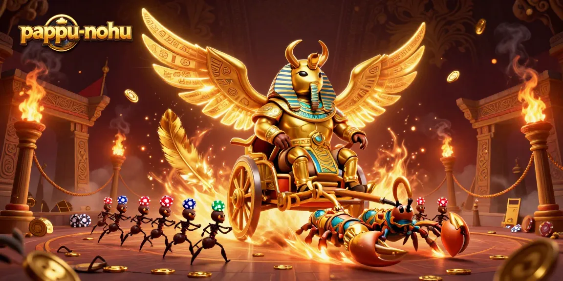 Pappu-nohu showcases a thrilling chariot race with unique characters, enhancing your gaming experience.
