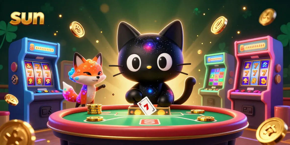 Win big at the cosmic casino with sun-themed characters capturing shimmering chips!