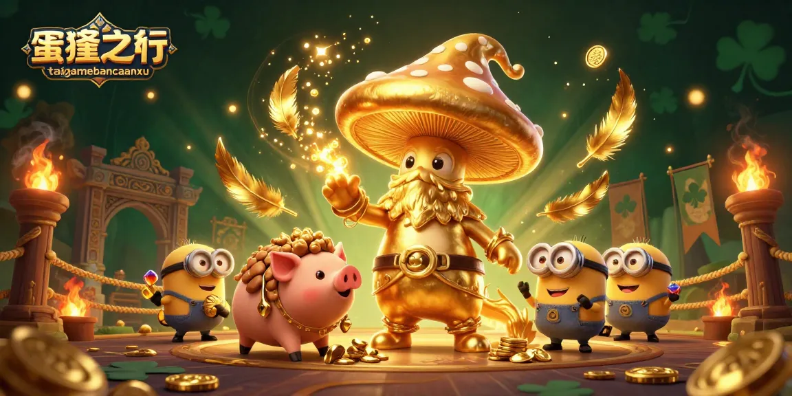 Spin to win at taigamebancaanxu with magical treasures and golden coins scattered across the arena.