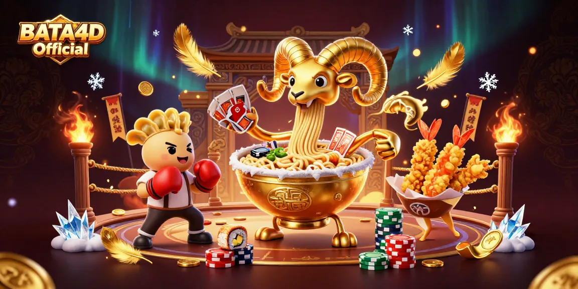 Engage with the vibrant atmosphere of BATA4D Official as the animated characters bring online gaming to life.
