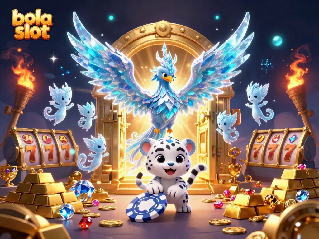 Engage with the vibrant world of bola slot featuring captivating characters and exhilarating casino elements.