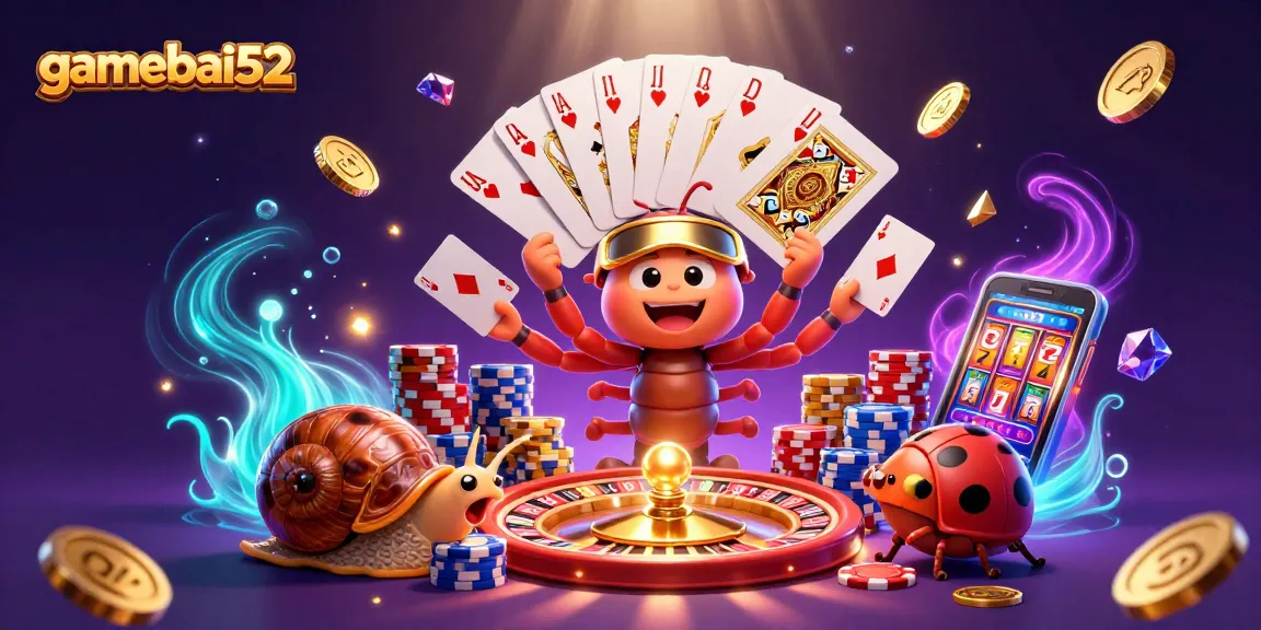 Join the excitement with gamebai52's dealer and high-roller, showcasing rich casino dynamics.