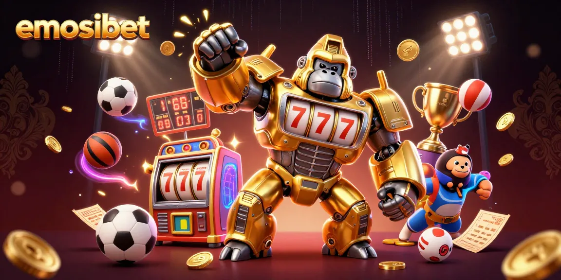 Emosibet transforms the gaming experience with unique slot features and dynamic sports action.
