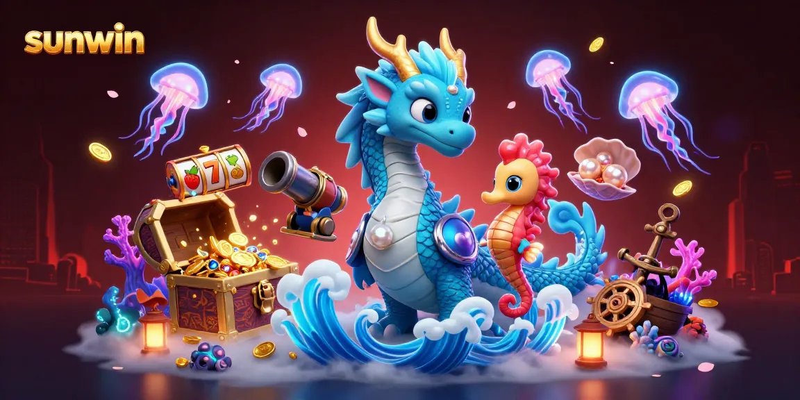 Experience the thrill of sunwin casino with vibrant underwater adventures and treasure hunting.