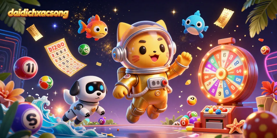 Join daidichxacsong in an electrifying gambling adventure featuring vibrant lottery elements.